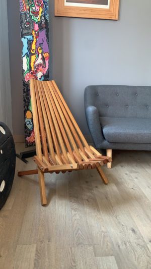 Chaise bois chêne